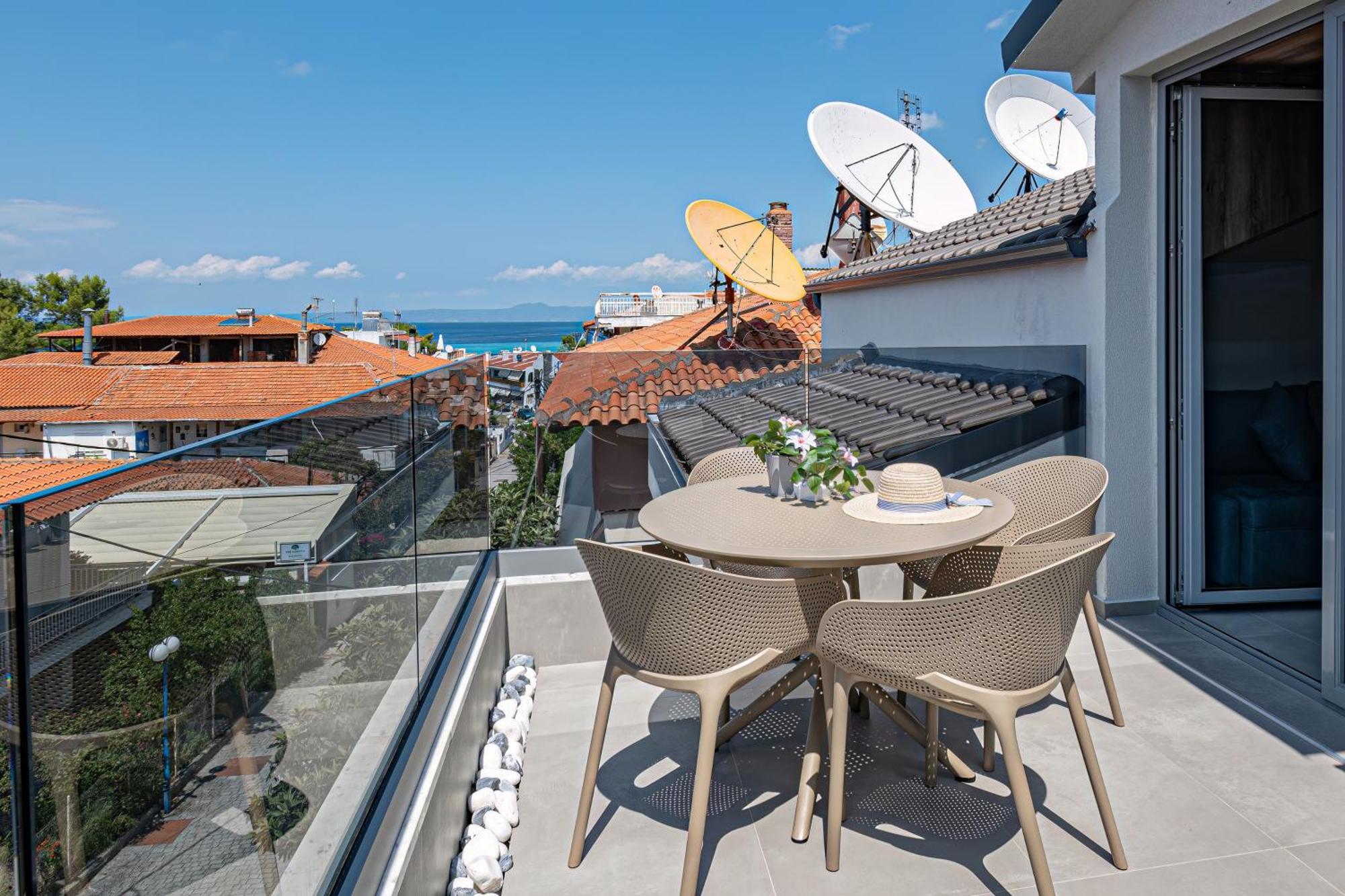 Evitel Luxury Living Aparthotel Hanioti Exterior foto
